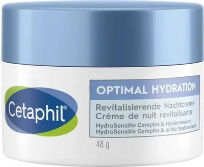 Produktbild von CETAPHIL Optimal Hydration revitalisier.Nachtcreme 48g PZN 17259110