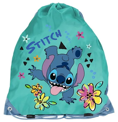 Produktbild von PASO Schuhbeutel für Schule, Reisen, Sport und Turnen – Disney Stitch