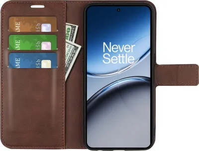 Produktbild von OnePlus Nord 4 Hülle - Coverup Deluxe Klapphülle - Dunkelbraun