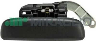 Produktbild von MIRAGLIO 80.800.03 Türgriff Vorne Links für CITROËN SAXO (S0, S1) Schwarz