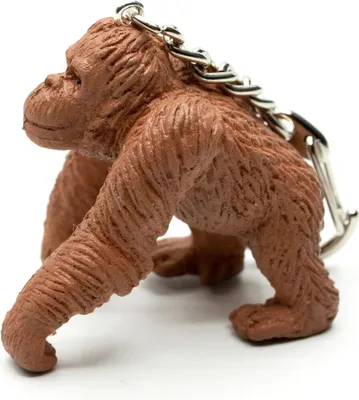 Produktbild von Orang-Utan Schlüsselanhänger Anhänger Schlüsselring Affe Menschenaffe braun
