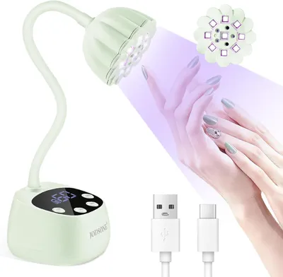 Obrázek produktu pro Sušička na nehty, UV lampa na nehty, světle modrá, pro kosmetické studio