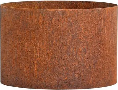 Produktbild von Hochbeet Pflanzring Edelrost Ø 40 cm Rost Pflanzgefäß Pflanzkübel Cortenstahl