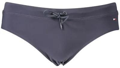 Obrázek produktu pro Elegantní pánské plavky v modré barvě s výšivkou a elastickým pasem