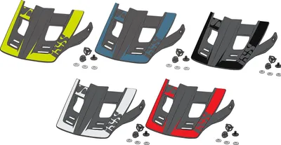 Produktbild von iXS Visor + Pins Xact Evo XS Ocean XS