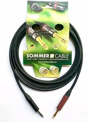 Zdjęcie produktu dla Kabel instrumentowy sommer cable spirit 3M gniazda neutrik do gitary basu