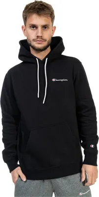 Produktbild von Champion Small Script Logo Fleece Kapuzenpullover Herren