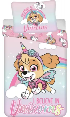 Produktbild von Kinderbettwäsche Paw Patrol Unicorns
