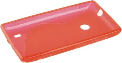 Zdjęcie produktu dla Etui ochronne TPU na telefon komórkowy Nokia Lumia 520 czerwone