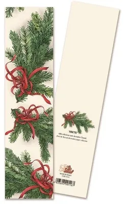 Produktbild von Lesezeichen „Weihnachtsfichte“ 201 x 67 mm