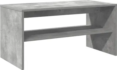 Zdjęcie produktu dla vidaXL Szafka pod TV betonowa szara 80x40x40 cm materiał drewnopochodny