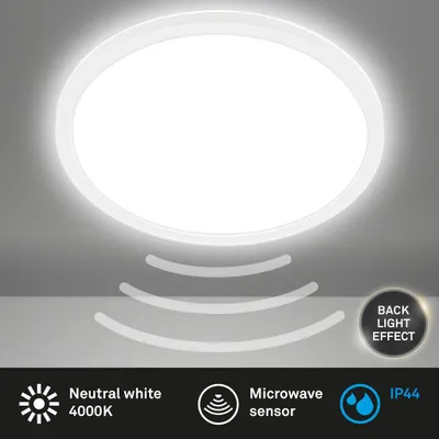 Produktbild von LED Deckenlampe Bewegungsmelder IP44 LED Badlampe Badezimmerleuchte Flach