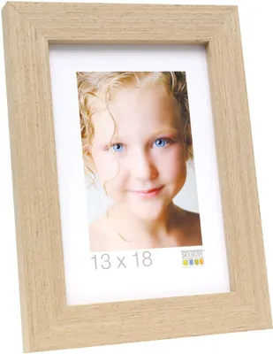 Produktbild von Holzrahmen S46BH eiche hell 18x24 cm