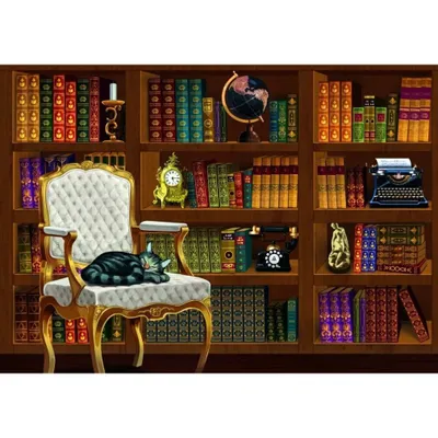 Image de BLUEBIRD Bibliothèque vintage Puzzle 1000 pièces