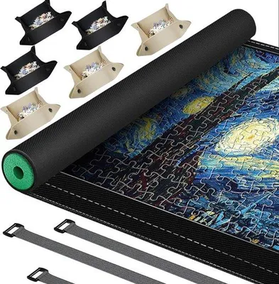 Produktbild von Famanu Puzzlematte mit Aufbewahrung - 117 cm x 75 cm