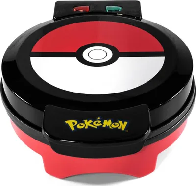 A Pokemon-themed waffle maker.