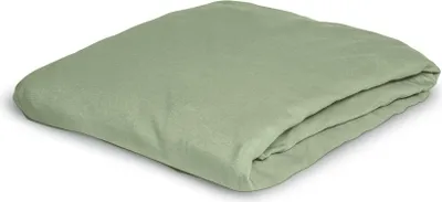 Produktbild von Irisette Kuschel-Jersey Spannbetttuch Vesuv 0012 Farbe salbei-31 Größe 100x200 cm