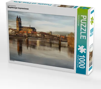 Produktbild von CALVENDO Puzzle Ein Motiv aus dem Kalender Magdeburger Impressionen | 1000 Teile Lege-Größe 64x48cm Foto-Puzzle für glückliche Stunden