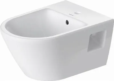 Produktbild von DURAVIT 2295150000 Wandbidet D-Neo, 540mm, Weiß mit ÜL,