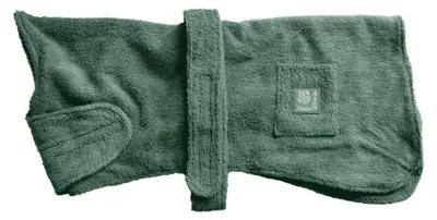 Productafbeelding van Danish Designs badjas van fleece, 30 cm, groen