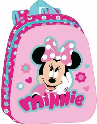 Produktbild von Mochila Escolar Minnie Maus Rosa 27 x 33 x 10 cm