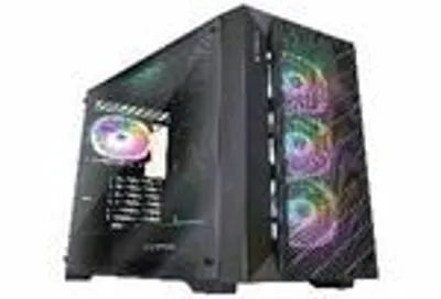Produktbild von Rampage PRIME Mesh Tempered Glass 4*ARGB Fan Hub E-ATX Gaming Gaming Case