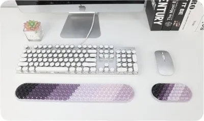 Obrázok produktu pre INF Silikónová podložka pod myš a klávesnicu – pohodlie a podpora pre vaše zápästia Viacfarebné5