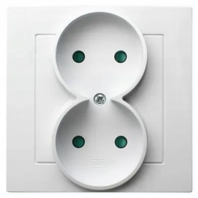 Obrázok produktu pre Ospel GP-2GP/00, Biela, IP20, 16 A, 84 mm, 45 mm, 84 mm