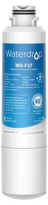 Productafbeelding van Waterdrop WD-F27 waterfilter voor koelkasten, compatibel met Samsung® DA29-00020B, HAF-CIN EXP DA29-00020A DA29-00019A DA97-08006 DA97-08043ABC Kenmore 46-9101 REFSVC AP5271937 HDX-FMS-2 (1)