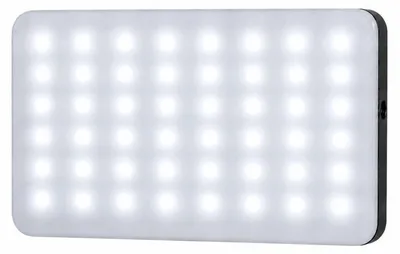 Zdjęcie produktu dla Verk 12490 Mini RGB LED fotografické světlo 138 LED, 2700 - 6500 K, 800 mAh