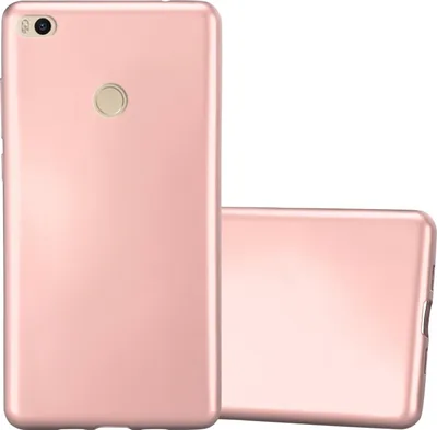 Produktbild von Cadorabo Schutzhülle für Xiaomi Mi MAX 2 Hülle in Rosa Handyhülle TPU Silikon Etui Cover Case