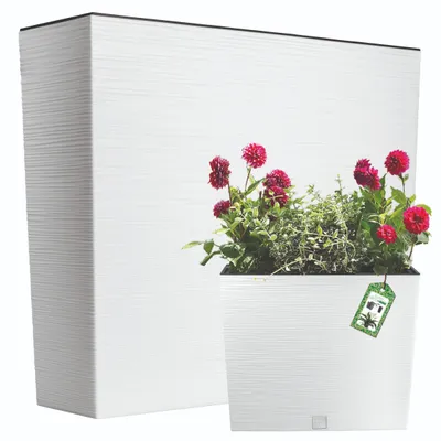 Produktbild von Prosperplast Blumentopf | Furu Case Tower | Weiß | 60 cm