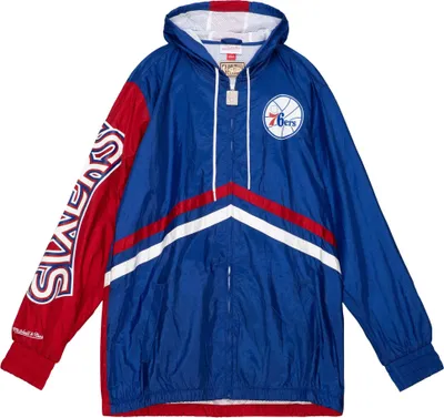 Zdjęcie produktu dla Kurtka wiatrówka Mitchell & Ness - Philadelphia 76ers - S