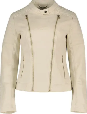 Zdjęcie produktu dla Salsa Jeans Suede Moto Jacket Beige XL Woman Beige XL