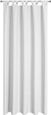 Immagine prodotto di Eurofirany Tenda da giardino con passanti impermeabile bianco 200 cm x 155 cm