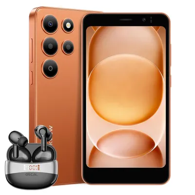 Produktbild von 2026 Blackview-Oscal Wave 2C 5" ultraleicht Handy Ohne Vertrag incl Hibuds 6,Android 16, 12+32GB, Face ID, Dual SIM, 1080P, Free TPU Protective Case