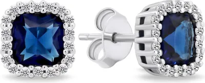 Immagine prodotto di Orecchini in argento con zirconi EA600WB