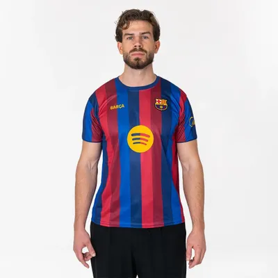 Produktbild von FC Barcelona Heimtrikot Herren 26/27 - Größe XXL - Fußballtrikot Herren - Offizielle Fanartikel - Polyester - Blau - Rot