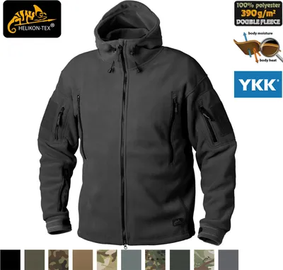 Produktbild von Helikon-Tex PATRIOT Jacke – Schweres Fleece – In mehreren Varianten erhältlich, Größe:XXL, Farbe:Olive Green