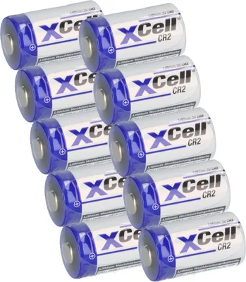 Immagine prodotto di 10x XCell CR2 batteria al litio 3V 850mAh CR15H CR15H270 CR17355 DLCR2 CR15H270