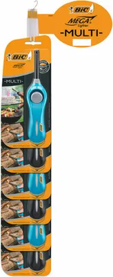 Image de Briquets Cuisine Bic U140 (pack 6) Allumage Fiable Et Sécurisé - Bic