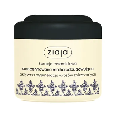 Zdjęcie produktu dla Ziaja Kuracja Ceramidowa Odbudowa Maska włosy zniszczone, 200 ml