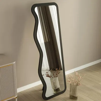 Immagine prodotto di Bissonen\ - Specchio, 50x160h cm Nero, Forma Rettangolare