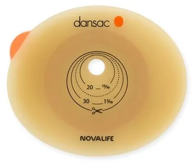 Immagine prodotto di Placca Per Colo Ileo Ed Urostomia Dansac Novalife2 70Mm Ritaagliabile 10-62