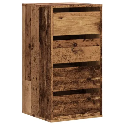 Immagine prodotto di vidaXL Cassettiera in legno vecchio 40x41x76 cm materiale a base di legno