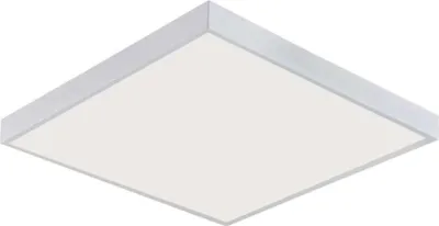 Produktbild von 40w LED Decken Panele mit Rahmen für Aufputzmontage Aluminium|600x600x44mm|Warmweiß|4600 Lumen