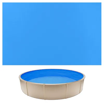 Immagine prodotto di Rivestimento interno per piscina VEVOR da 3,5 m, rivestimento per piscine con pareti alte 120 cm, rivestimento di ricambio in PVC, rivestimento interno con spessore di 0,8 mm, rivestimento per piscina UniBead, rivestimento di ricambio, adatto per piscine fuori terra, blu