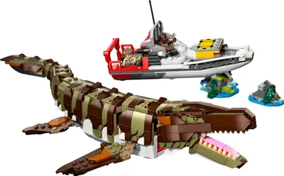 Produktbild von LEGO GmbH Mosasaurs Misia na člne 0 0 ks