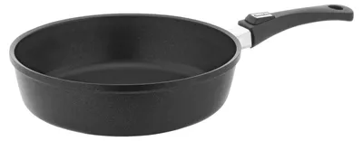 Schmortopf 24 cm, Aluminiumguss, schwarz, antihaftbeschichtet, Induktion