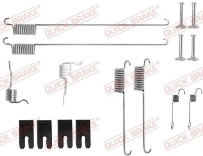 Produktbild von QUICK BRAKE Zubehörsatz Bremsbacken 105-0829 Hinten für LAND ROVER Freelander SUV (L314)